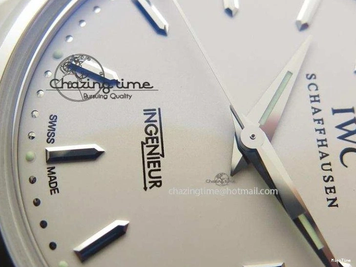 MIROTIME 0503 RelaxedFit Ingeniuer St.Laurens SS White Dial MKF 1:1 V2 Best Edition On Black Leather Strap A 7355